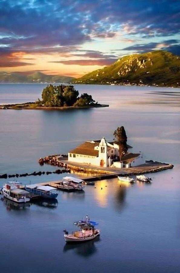 Ninos Luxury Apartment Corfu  Eksteriør bilde